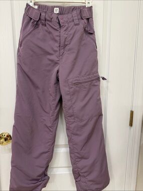 GAP Kids Cargo Snow Pants in Mauve
